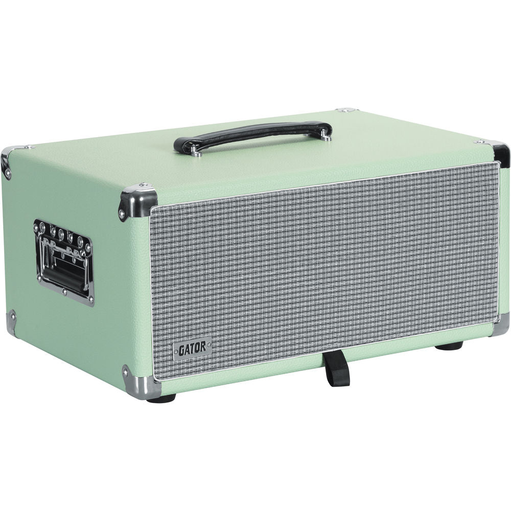 Gator Vintage Amp Vibe Rack Case (4U) - Seafoam Green