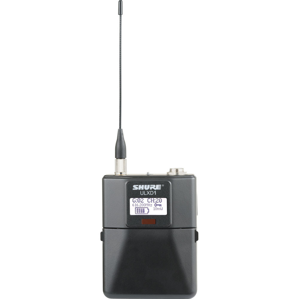 Shure ULXD1 Digital Wireless Bodypack Transmitter with TA4M (X52: 902 to 925 MHz)