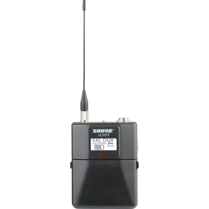 Shure ULXD1 Digital Wireless Bodypack Transmitter with TA4M (X52: 902 to 925 MHz)