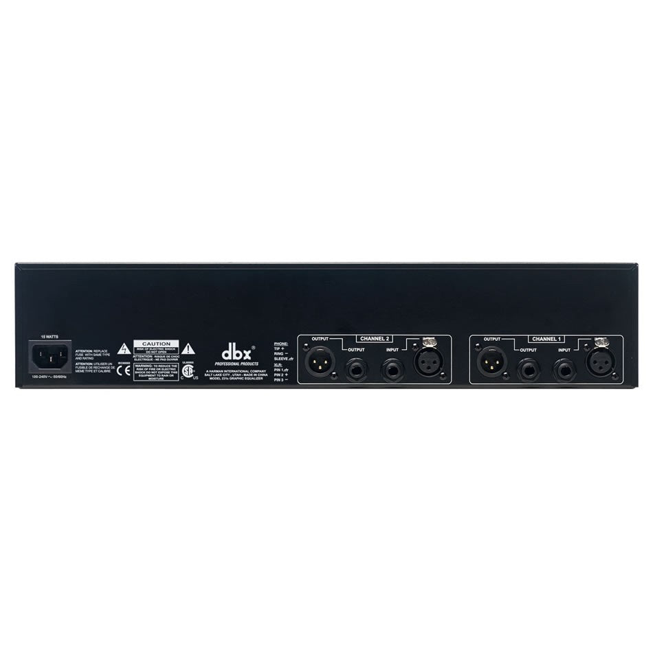 DBX 231s Dual-Channel 31-Band Equalizer