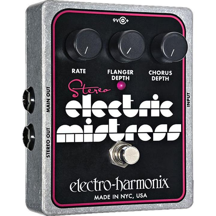 Electro-Harmonix STEREO ELECTRIC MISTRESS Flanger / Chorus Pedal