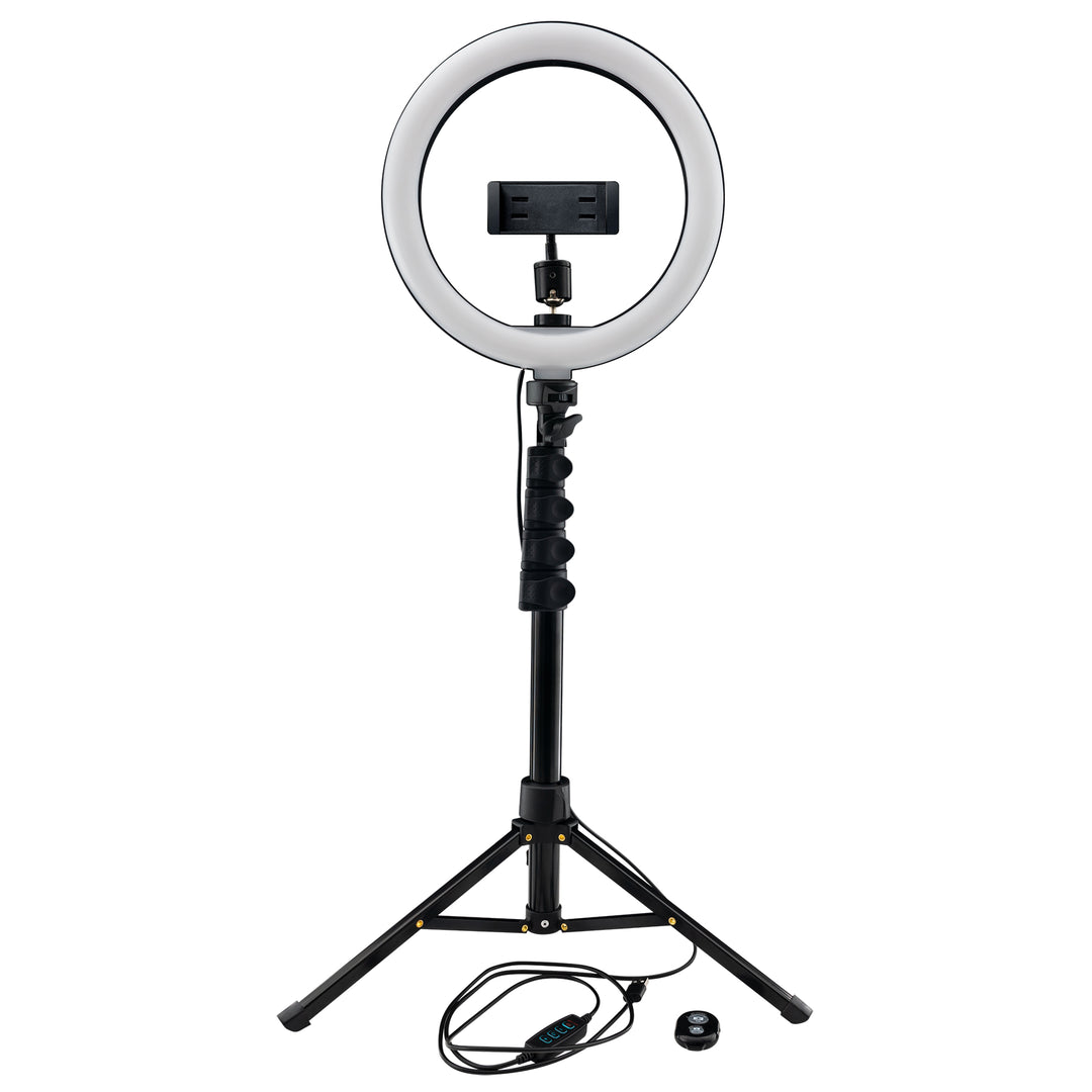 Mackie mRING-10 3-Color Ring Light Kit w/ Stand & Remote - 10"