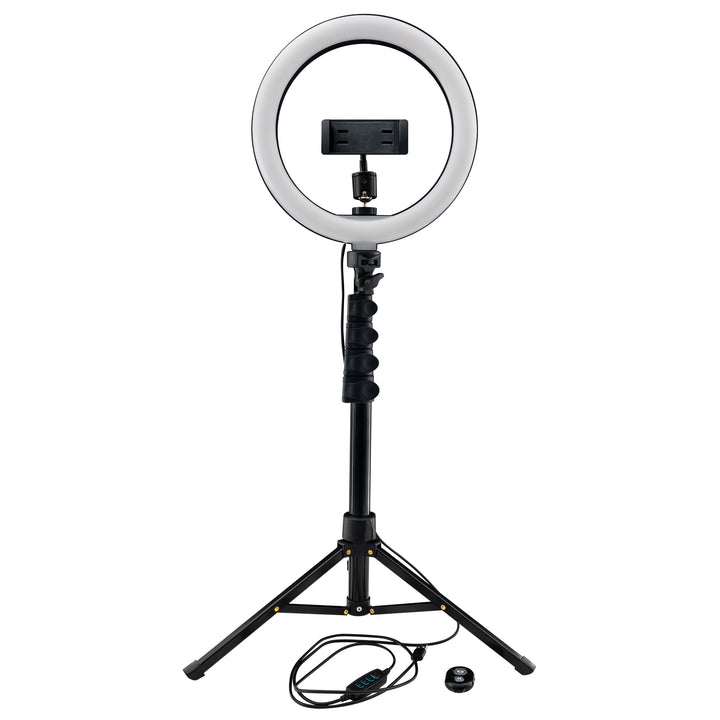 Mackie mRING-10 3-Color Ring Light Kit w/ Stand & Remote - 10"