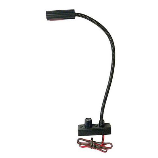 Littlite MV-9/6 - 6 Inch Hi Multi Volt Lampset with Top-Mount Gooseneck