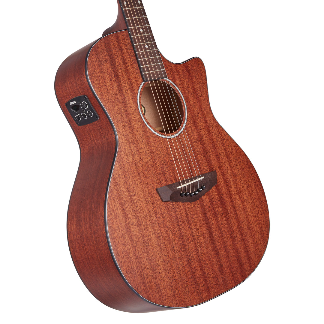 D’Angelico Premier Gramercy LS Acoustic Guitar - Natural Mahogany