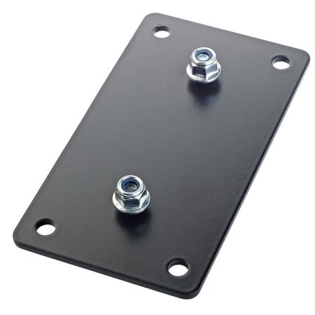 K&M 24356 Adapter Panel 3 (Black)