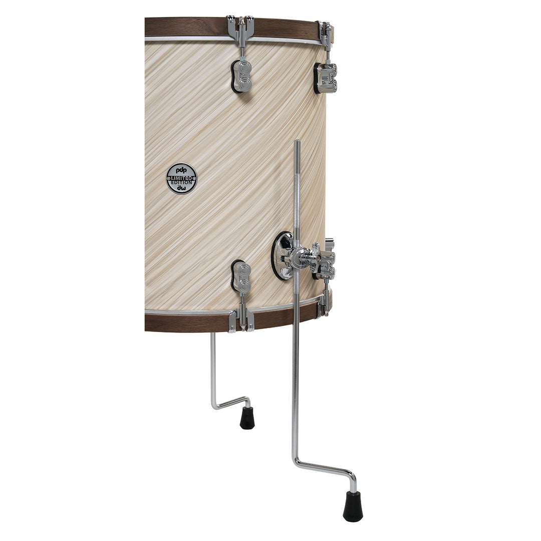 PDP LTD Twisted Ivory with Walnut Hoops Kit - 8x12, 16x16, 18x22