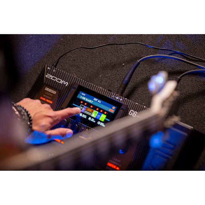 Zoom G6 Multi-Effects Processor Guitar FX Pedal
