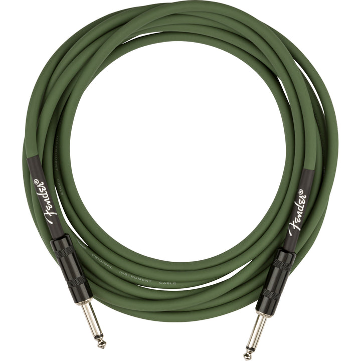 Fender Joe Strummer Pro 13’ Instrument Cable - Drab Green