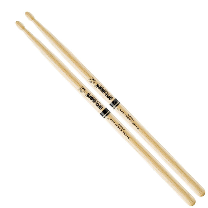 Promark PW5BW-Promark Shira Kashi Oak 5B Wood Tip Drumsticks