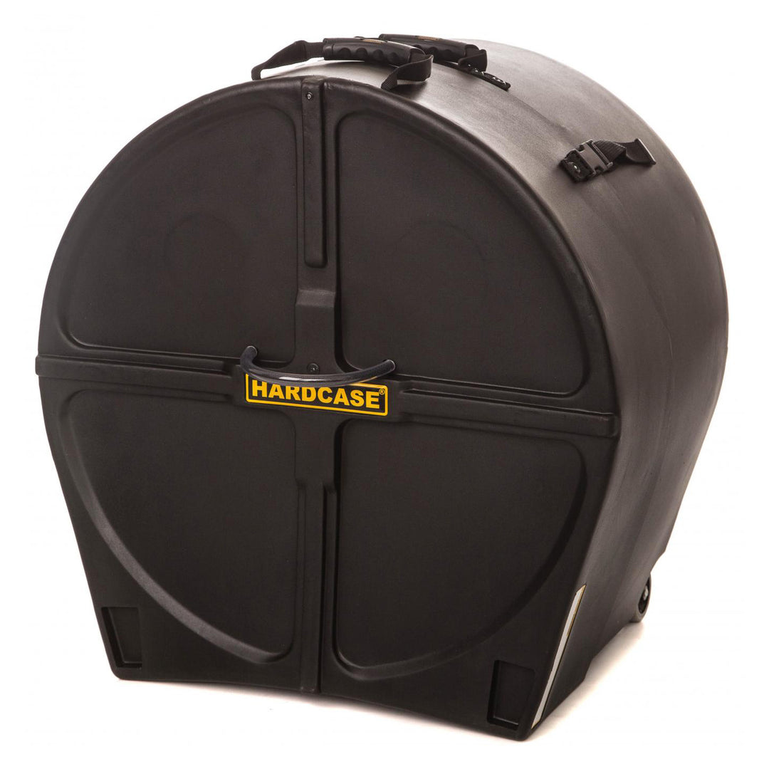 HARDCASE HN22B - Drum Case for Bass Drum w/ Wheels - 22"