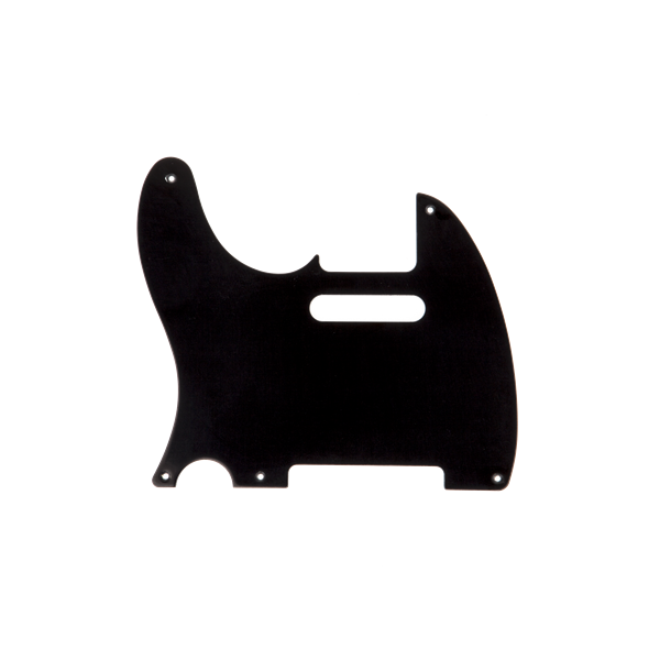 Fender Pure Vintage 5-Hole Mount Telecaster Pickguards (Left-Hand) - Black