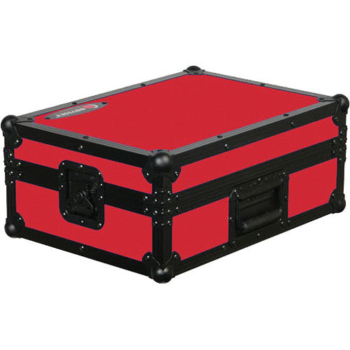 Odyssey FR12MIXBKRED Flight Ready DJ Mixer Case (Black and Red)