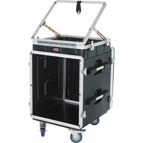 Gator GRC-12x10 PU Pop-up Rolling Console Rack