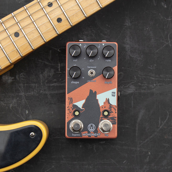 Walrus Audio Monument Harmonic Tap Tremolo Guitar Pedal V2
