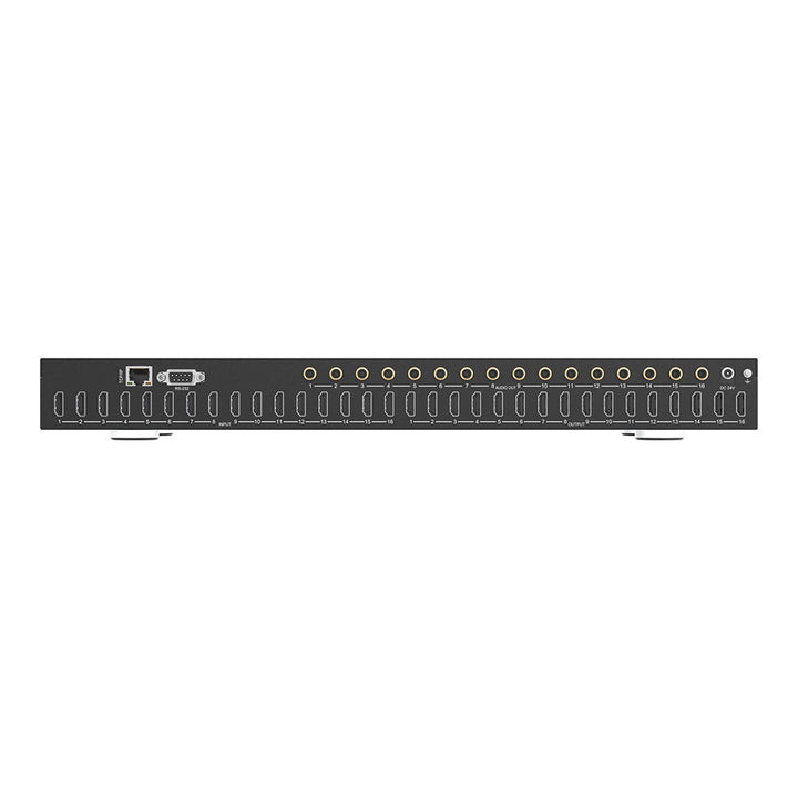 BZBGEAR - 16X16 4K UHD 18Gbps HDMI Matrix with Advance EDID/Downscaling/CEC