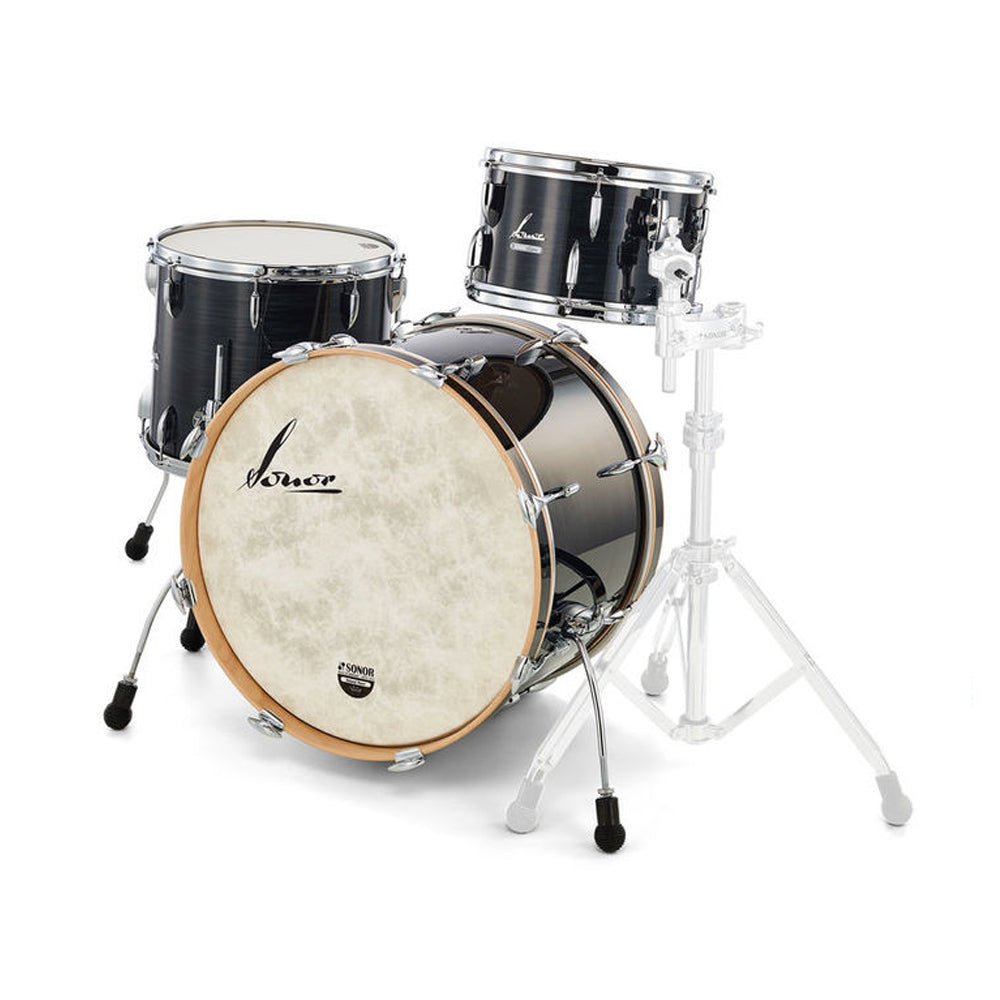 Sonor VT17-THREE22WM-17332 - Vintage 3pc 22, WM Black Slate 15901332