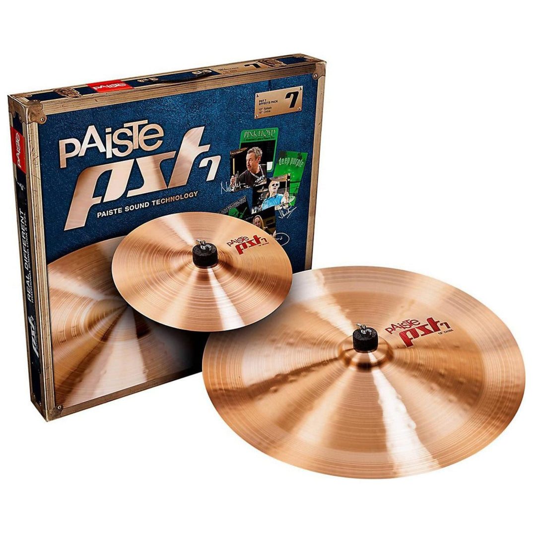 Paiste PST 7 Effects Pack Cymbal Set - 10” / 18”
