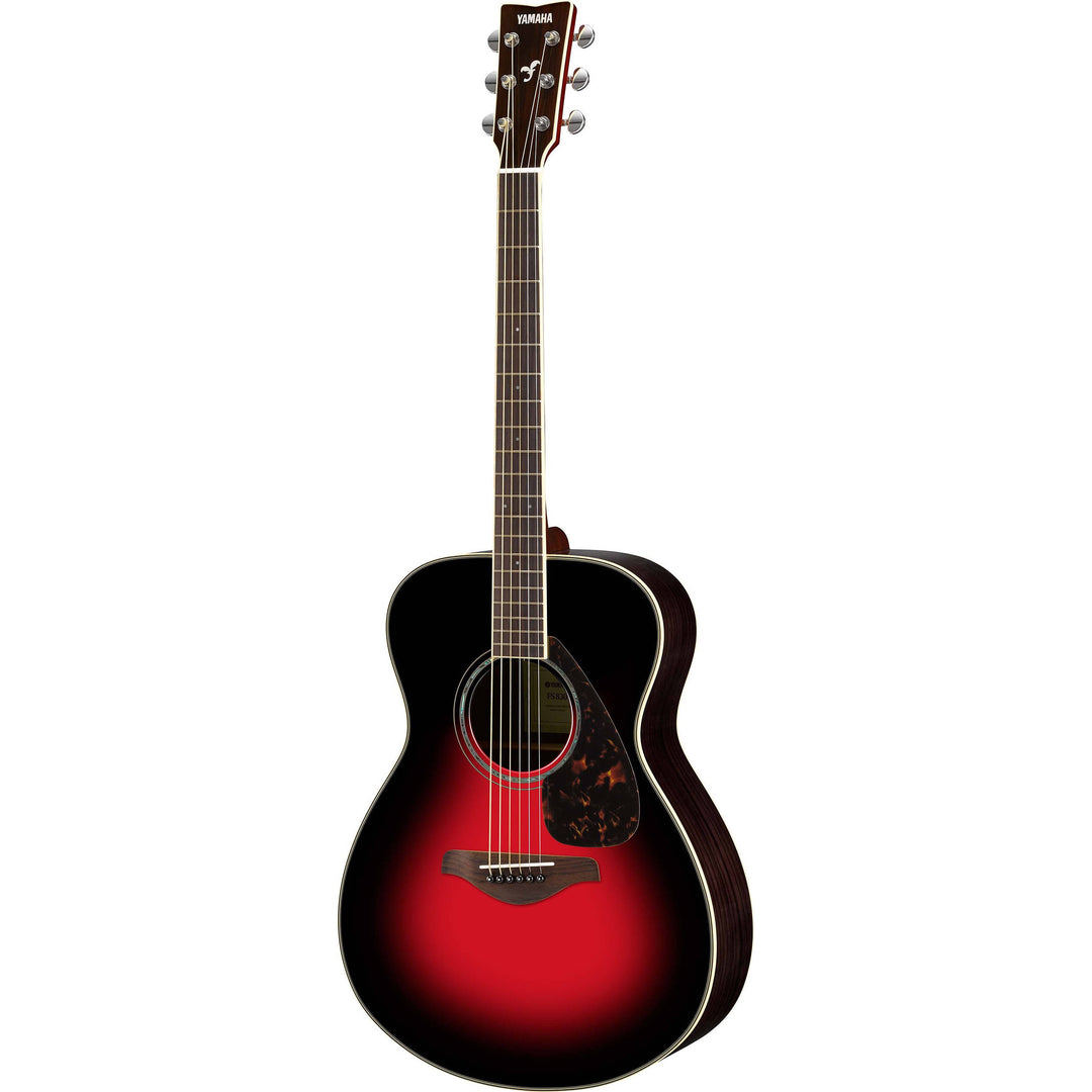 Yamaha FS830 Small Body Acoustic Guitar, Dusk Sun Red