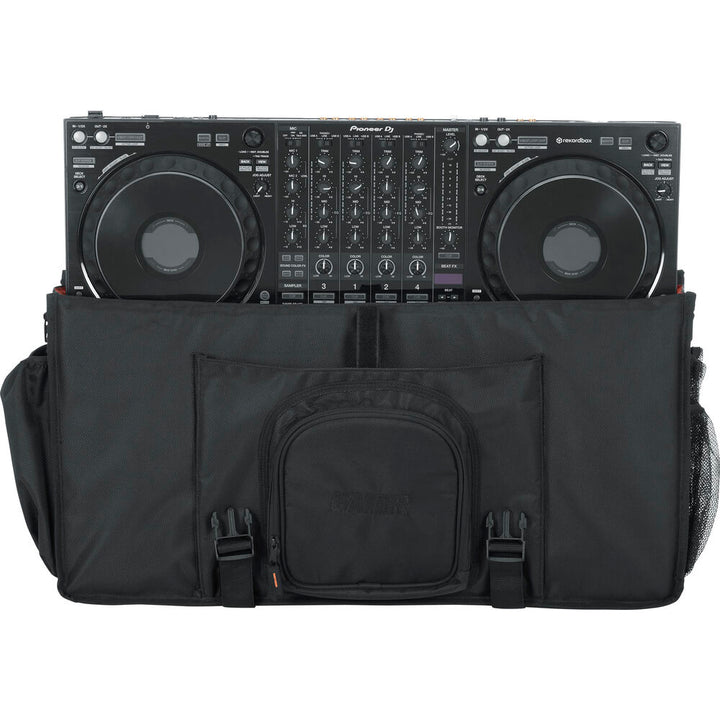 Gator G-Club Series Messenger Style Bag for 28 DJ Controllers, Laptop Headphones