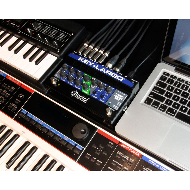 Radial Key-Largo Keyboard Mixer and Performance Pedal
