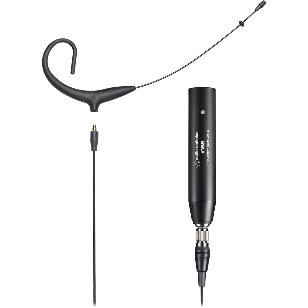 Audio-Technica BP892X MicroSet Subminiature Omnidirectional Condenser Headworn Microphone - Black