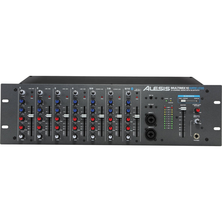 Alesis MultiMix 10 - Wireless Rackmount Mixer w/ Bluetooth