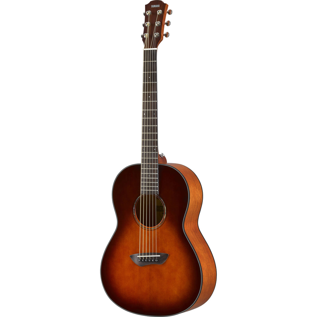 Yamaha CSF1M TBS 6-String RH Parlor Size Acoustic-Electric Guitar – Tobacco Brown Sunburst w/ Deluxe Gigbag