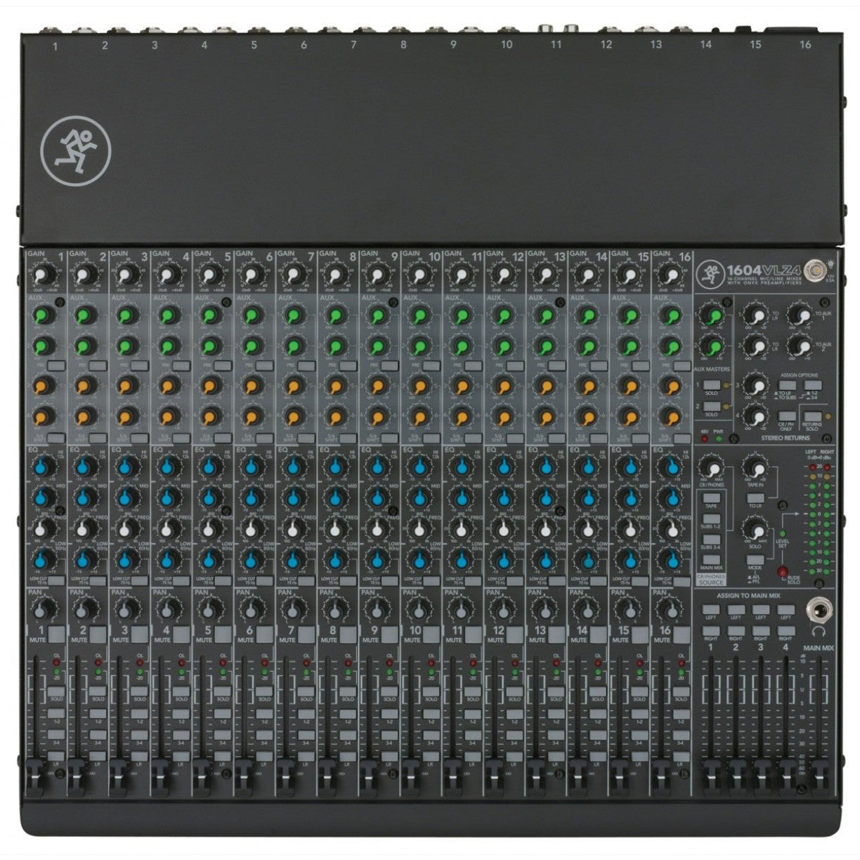 Mackie 802-VLZ4 Live Sound 8-Channel Mixer (RENTAL) – Music City