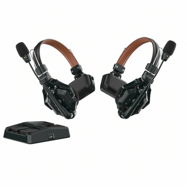 Hollyland Solidcom C1 Pro Full Duplex Wireless Intercom System with 2 headsets