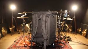 Meinl Percussion MSTCJB-BP - Bolsa para cajón (tipo mochila con correa de transporte, 30,4 x 52,1 x 30,4 cm), color negro