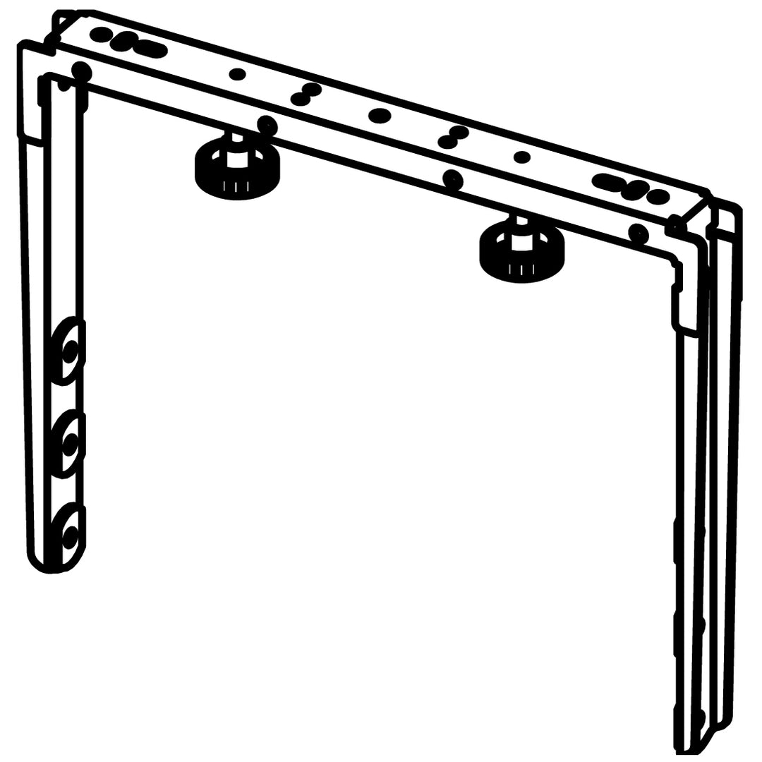 Electro-Voice MFX-UB500-B U-Bracket Mount for MFX-12MC and MFX-15MC