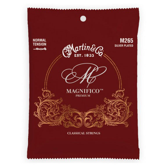 Martin M265 Classical Magnifico Premium Guitar Strings - Normal Tension 25-42