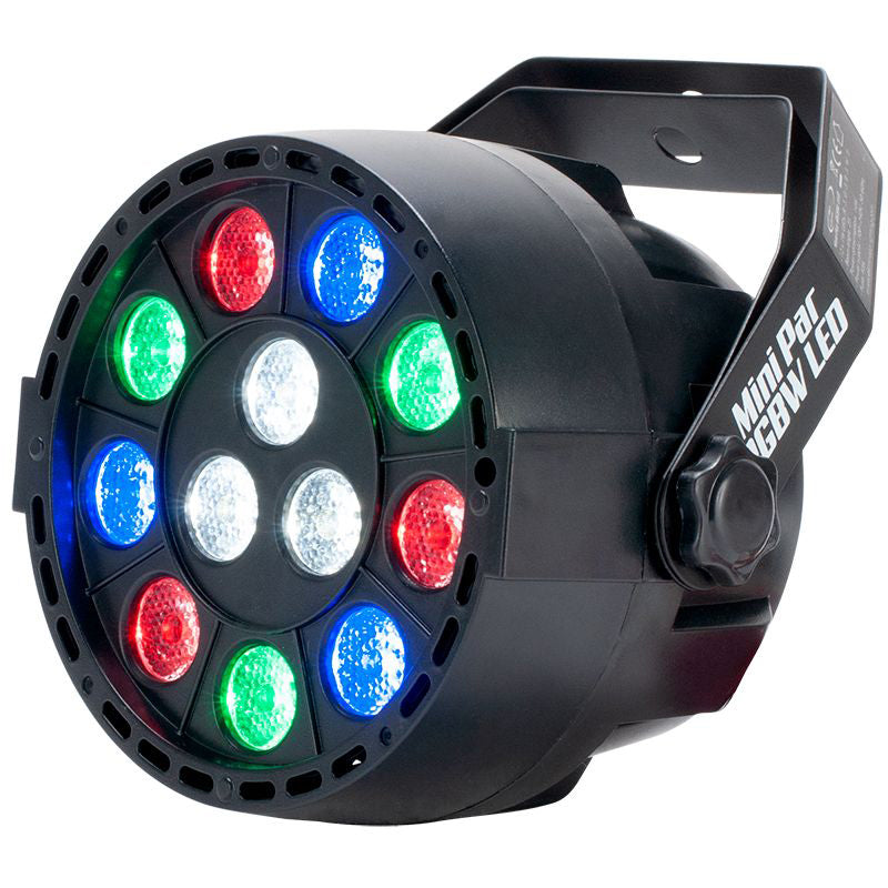 Eliminator Mini Par RGBW LED - 12x1W RGBW LED Par with DMX