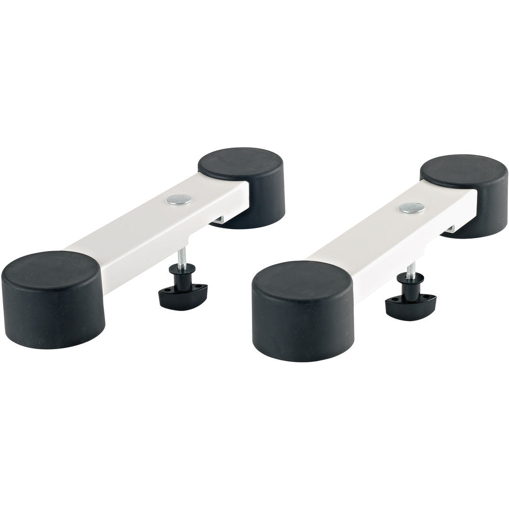 K&M 18827 Stage Piano Support Arms for Omega Stands - White