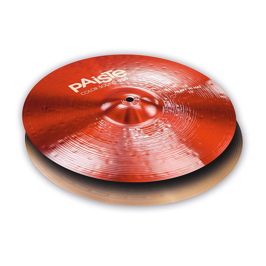 Paiste Color Sound 900 Series Red Heavy Hi-Hats - 15”