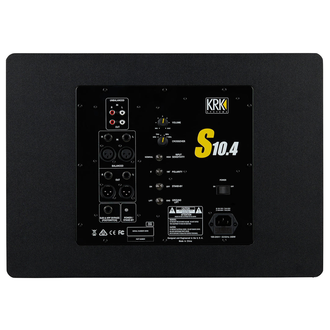 KRK 10" STUDIO SUBWOOFER