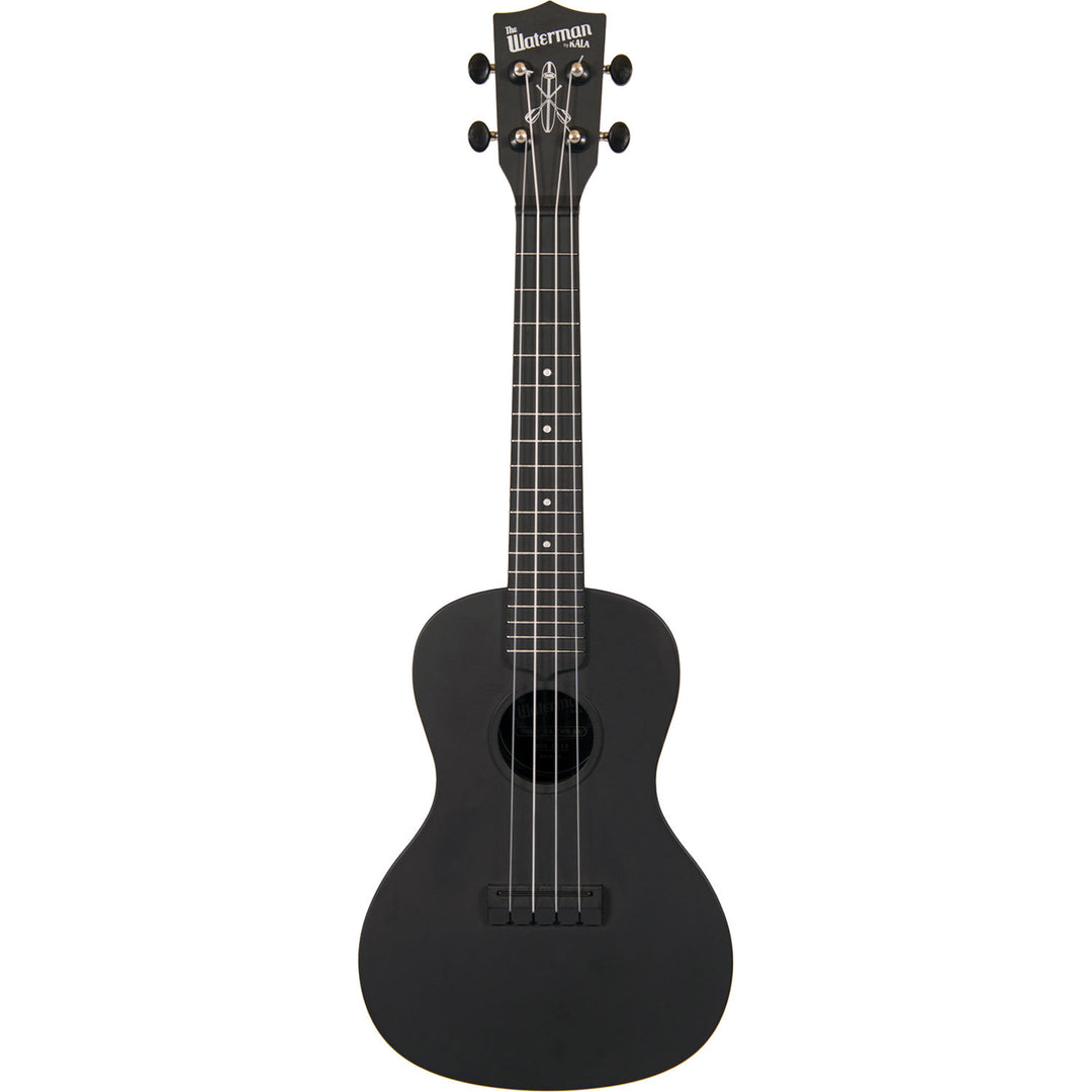 Kala Waterman Series Concert Ukulele - Matte Black