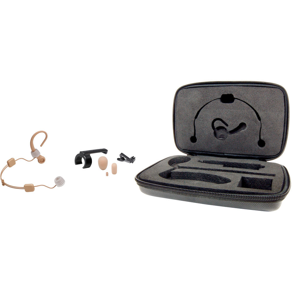 Audio-Technica BP892X MicroSet Omnidirectional Condenser Headworn Microphone - cH Connector (Beige)