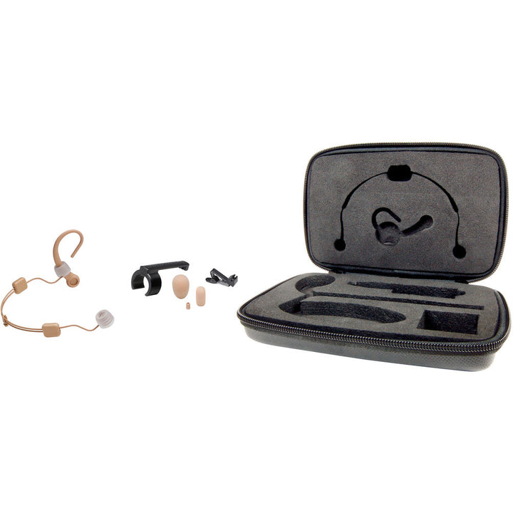 Audio-Technica BP892X MicroSet Omnidirectional Condenser Headworn Microphone - cH Connector (Beige)