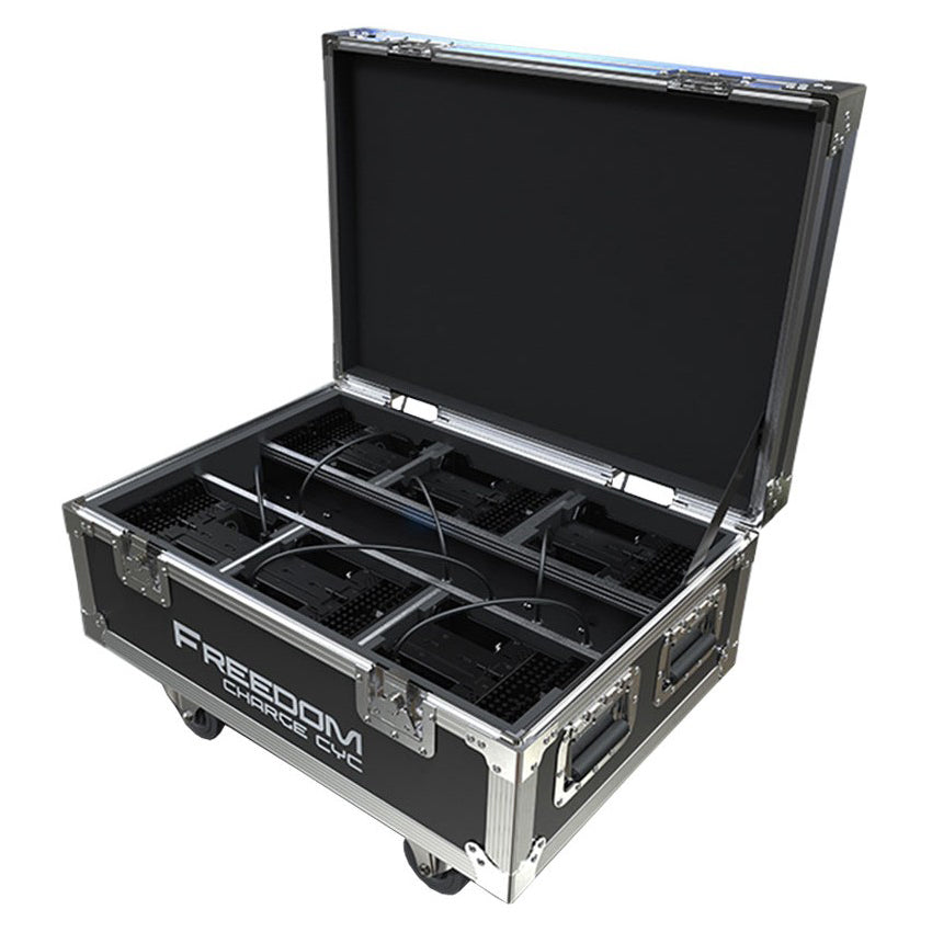 Chauvet DJ Freedom Charge Cyc Charging Road Case for 6 Freedom Cyc Lights
