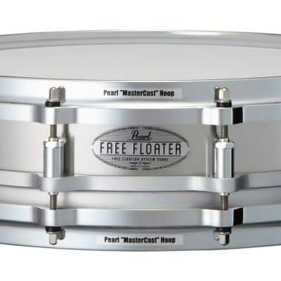 Pearl FTSS1435-Pearl 14x3.5 Free Floater Stainless Steel Snare Drum