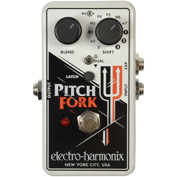 Electro-Harmonix Pitch Fork Polyphonic Pitch Shifter Harmony Pedal