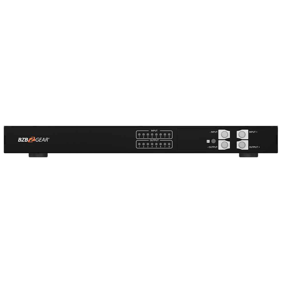 BZBGEAR - 8X8 4K UHD 18Gbps HDMI Matrix with Audio Extractor & ARC