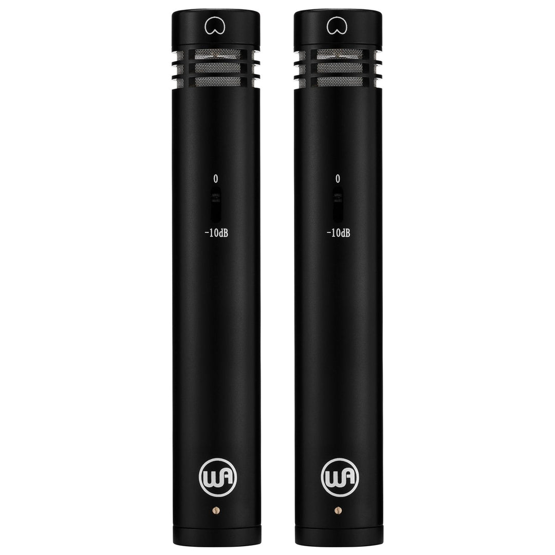Warm Audio WA-84 Black Stereo Pair Condenser Microphones