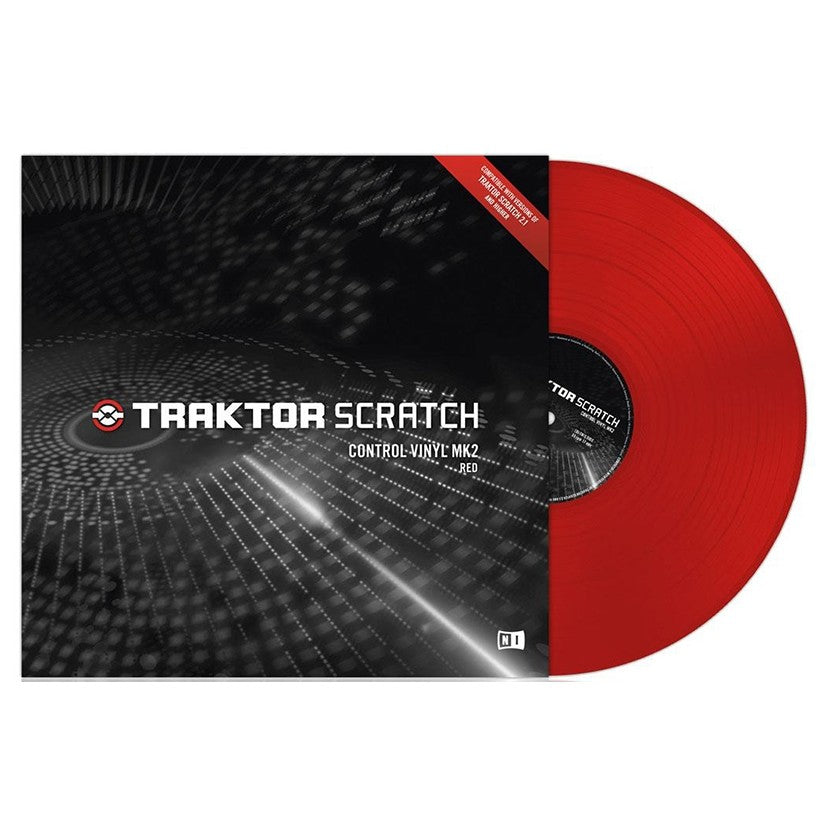 Native Instruments Traktor Scratch Control Vinyl MK2 Red