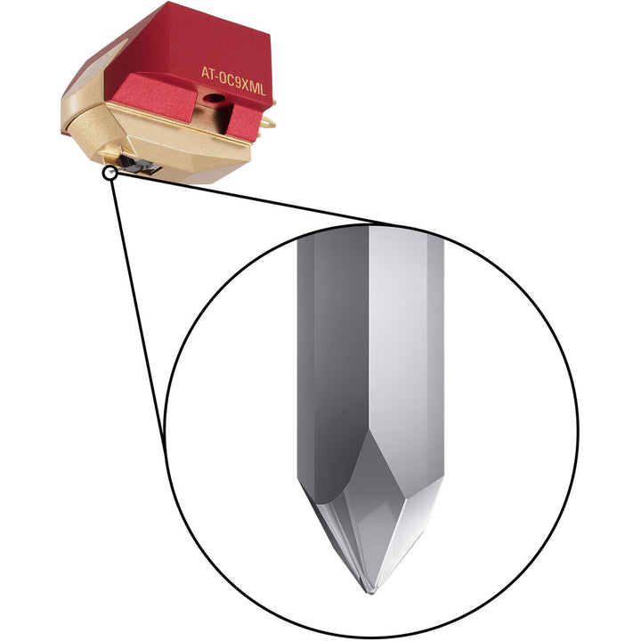 Audio-Technica Consumer AT-OC9XML Dual Moving Coil Cartridge - Microlinear Stylus