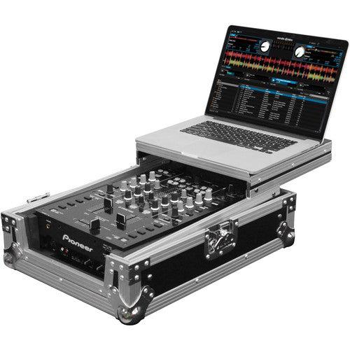 Odyssey FZGS10MX1 Flight Zone Series Low Profile Glide Style Case for a 10'' DJ Mixer