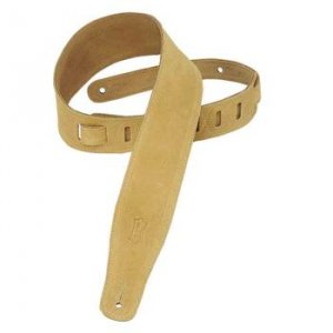 Levy's MS26-HNY Suede Leather Guitar Straps