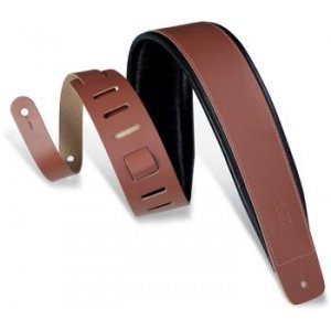 Levy's DM1PD-WAL Genuine Leather Guitar Straps